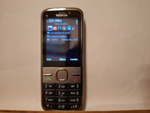 Cellulare nokia argento - c5-00,