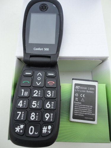 Cellulare confort 500 - cellulare-, 500-tasti